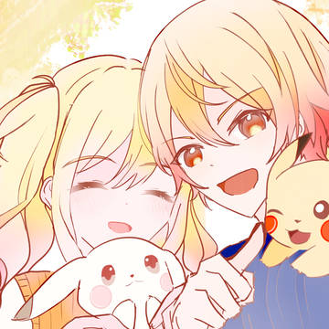 沉迷ぽこあポケモン中🧡💛