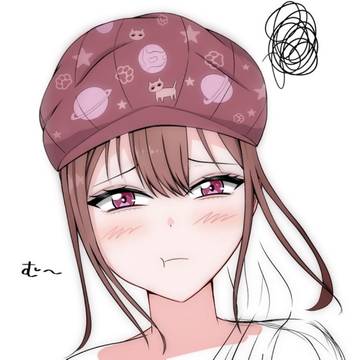 美花莉と猫帽子
