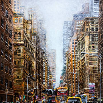 The City Passing By