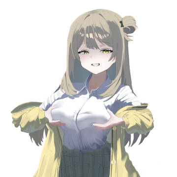 でかいあれを持っている十六夜ノノミ