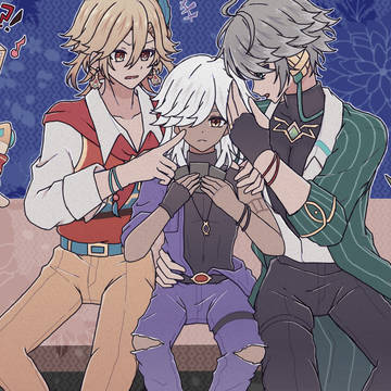 カフェコラボ衣装（線の色修正ver）