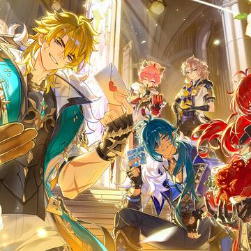【原神】 ホワイトデーイラスト
