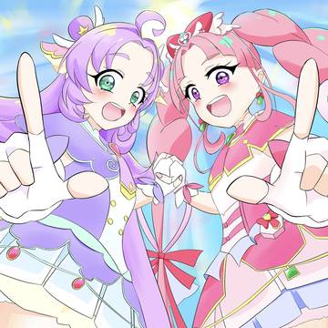 キュアアンサーとキュアミスティック