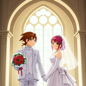ロックマンエグゼ　熱メイ結婚式集2