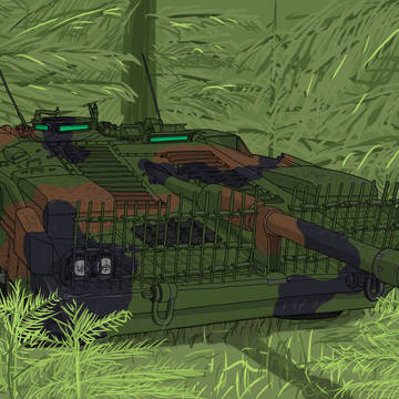 Strv.103 NATO迷彩