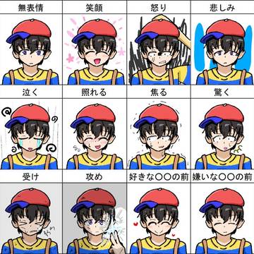 ネス 表情練習！