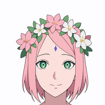 【BORUTO】花冠とサクラちゃん 🌸👑