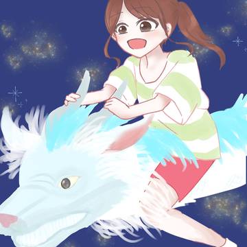 千と千尋の神隠し 舞台イラスト