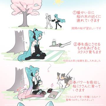 桜ミクの育て方