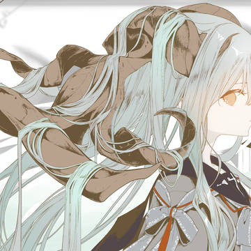 ねじれた角の少女