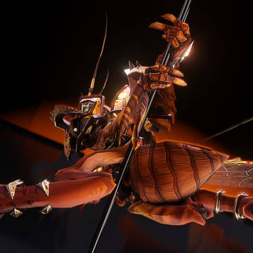 Pole Dance, but mantid
