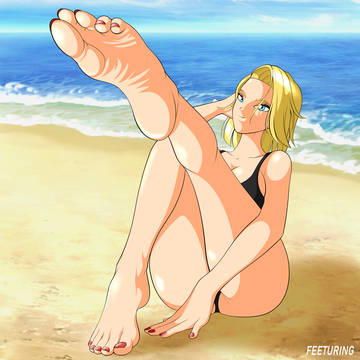 Android 18's Feet