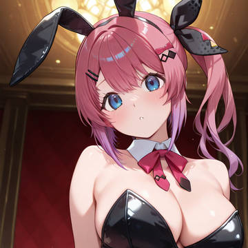 バニーガールめると