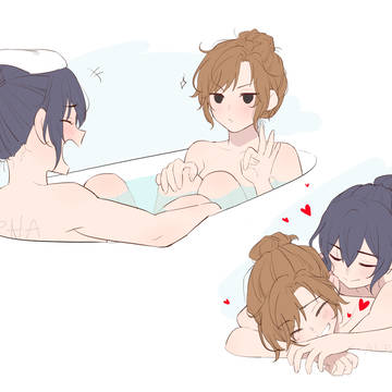 創作百合　アキサヤまったりバスタイム
