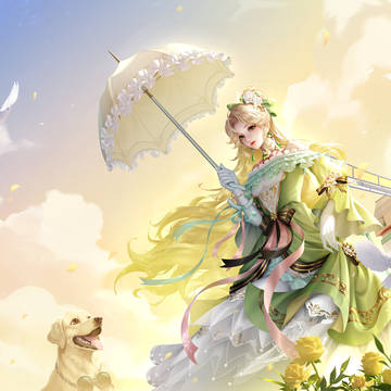 西施织梦人 同人绘画