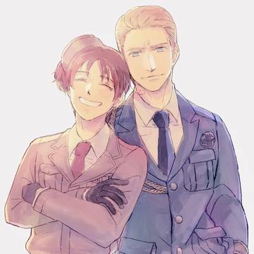 ヘタリア 独伊中心イラストとマンガまとめ