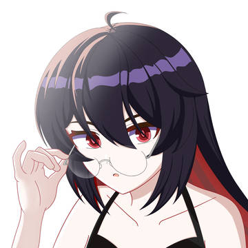 Veliona with glasses