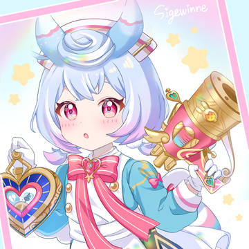 【原神】シグウィン🩷🩵🤍