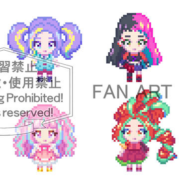 プラネット!のドット絵