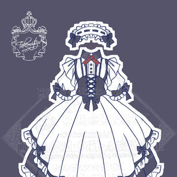 ツインダーククラシカルメイド