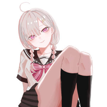 ノーパン学生服コスskyさん