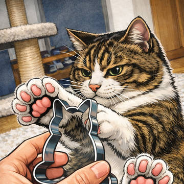 型拒否猫