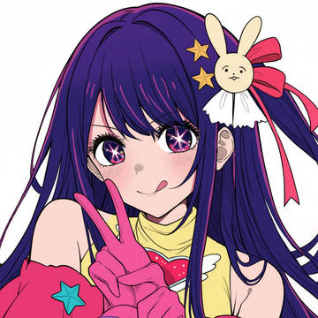初投稿⭐︎星野アイちゃん塗ってみた