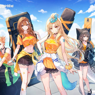【リバースブルー×リバースエンド】 1.5周年イラスト
