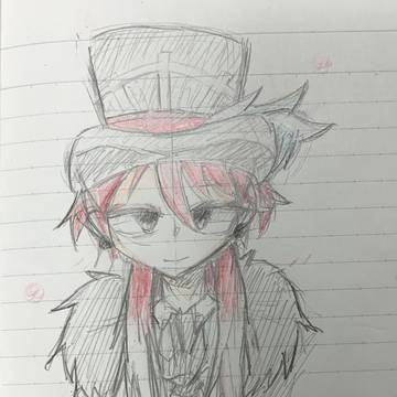 🎩様描いたので　落書き