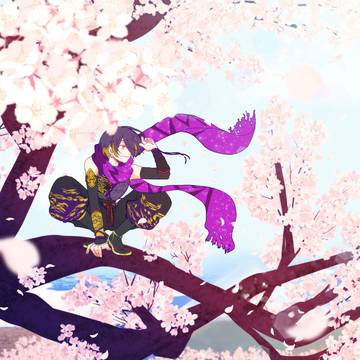 桜と忍者