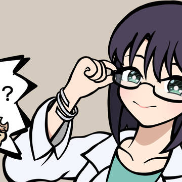 メガネをかけ始めた彩葉