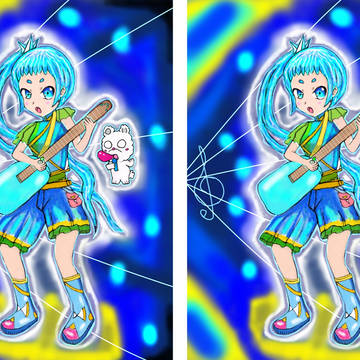 間違い探し　３個ありますです　かなり難しいです