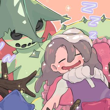 ちらかす