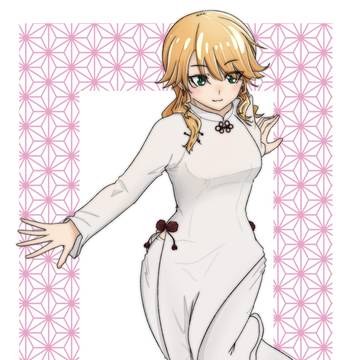 アオザイ朱音ちゃん