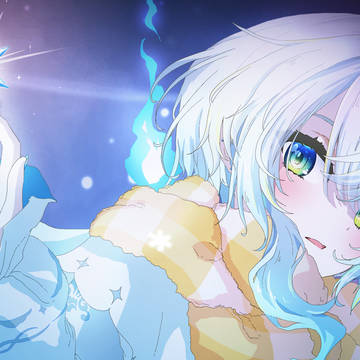 【仕事絵】幽音しの2nd single 『SNOW』