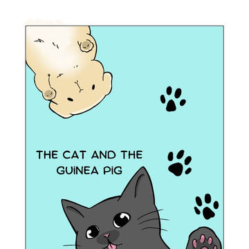 The cat and the guinea pig