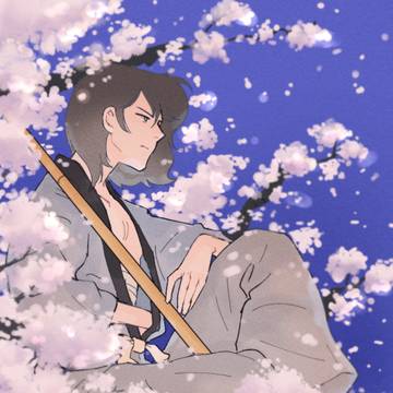 夜桜