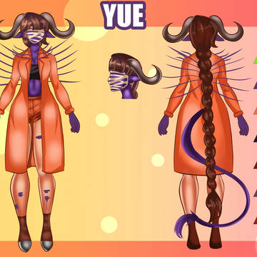 Yue OC Reference Sheet Commissio