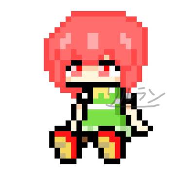 自音源ドット絵