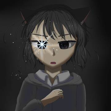 まみむめもさんの猫ミーム擬人化イラスト