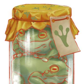 BOTTLE PET （カエル)