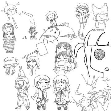 Minami doodles