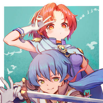 白き魔女のジュリオとクリス