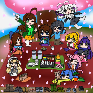 K日記7周年記念イラスト