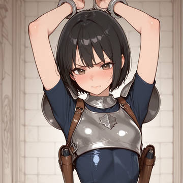 触手にキレイキレイしてもらうスク水戦士