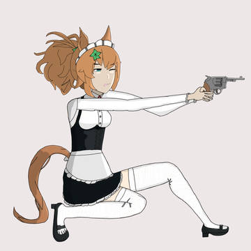 武装メイドタイキ!