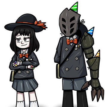 Tiny Zena and Baral