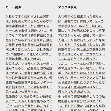 【小説】カートがマックスの誕生日を祝う話