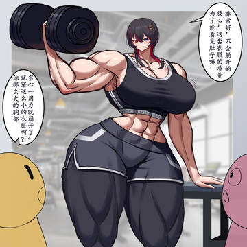 肌肉娘时月