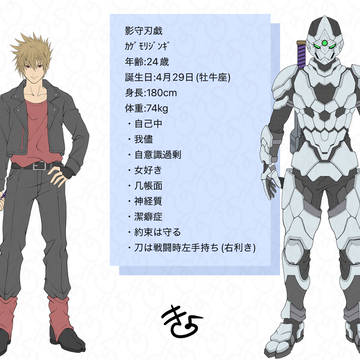 一次創作忍者ヒーロー。